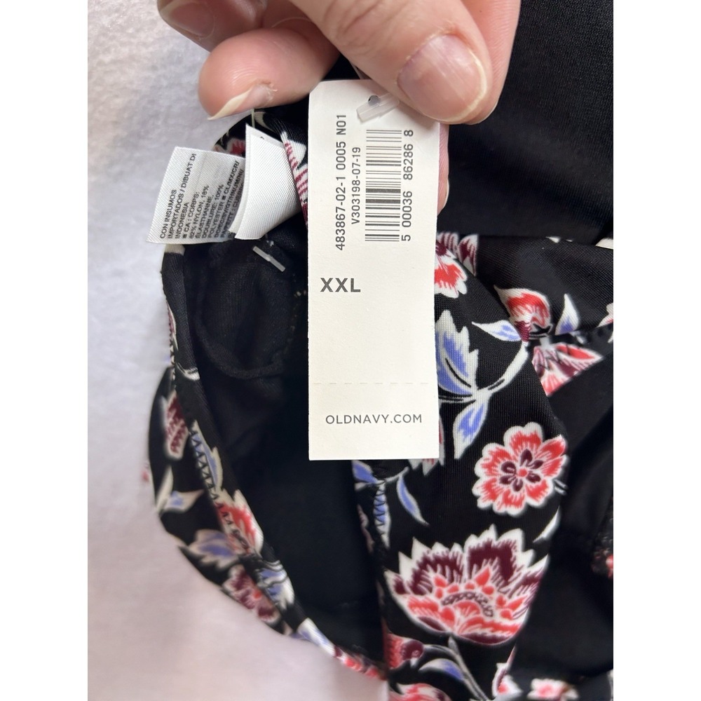 Old Navy Active Swim Top Size XXL Medium Support Crossback NWT - Picture 5 of 5